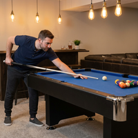 Billiard Table, Pool Table, Game Table, Game Room Indoor Standard Pool Table — Lifestyle
